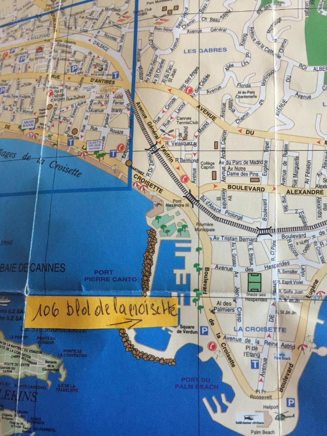 Cannes Croisette &Palm Beach,Parking Екстер'єр фото